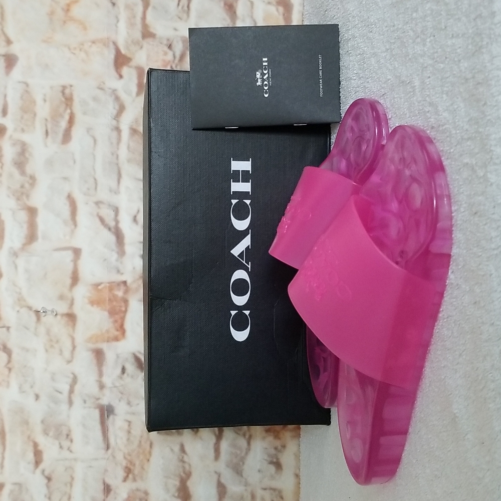 New Coach Ulyssa Slide Sandals